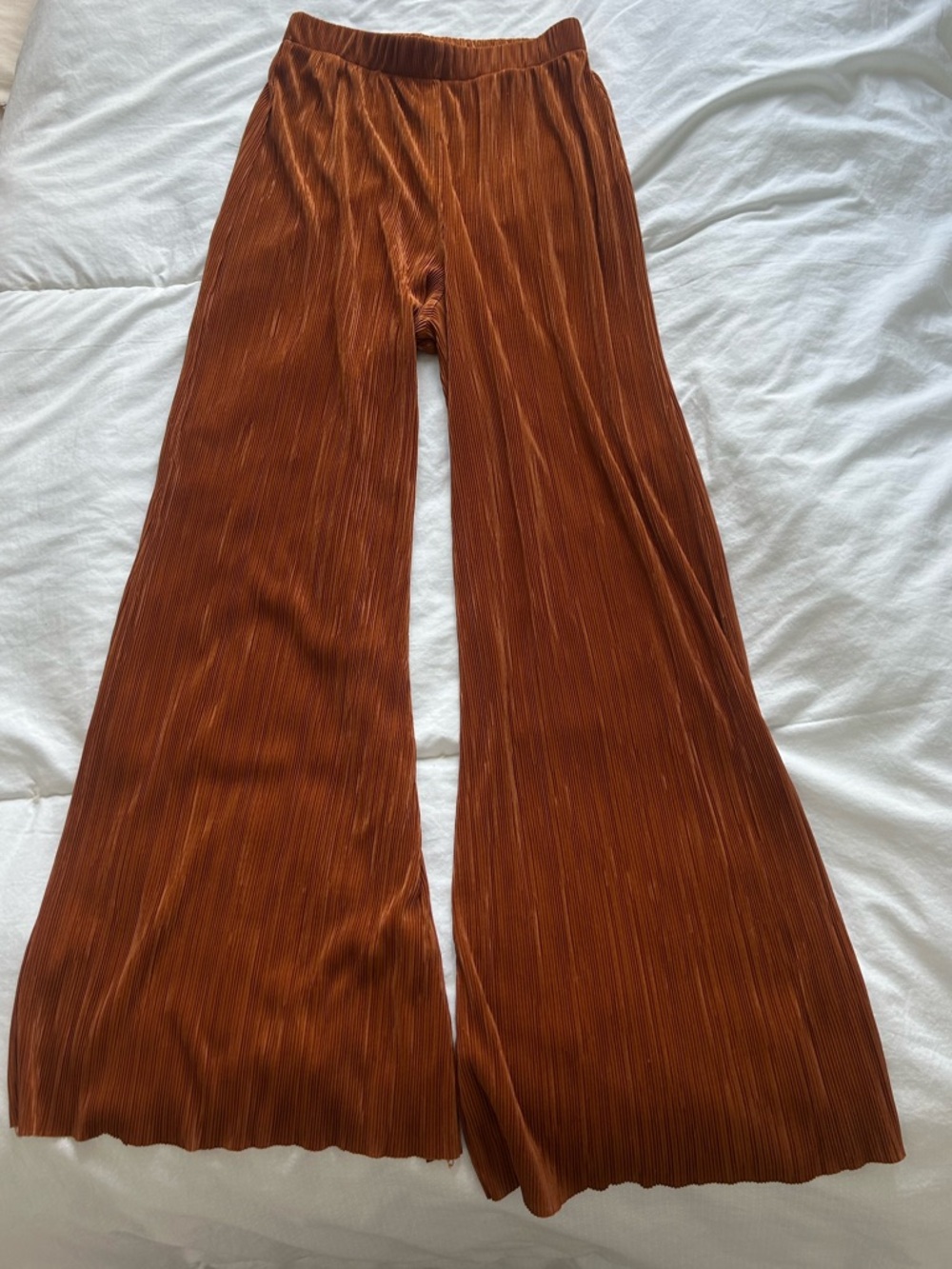Mango Ribbed Two-Piece matching set - Rust copper - Picture 5 of 6